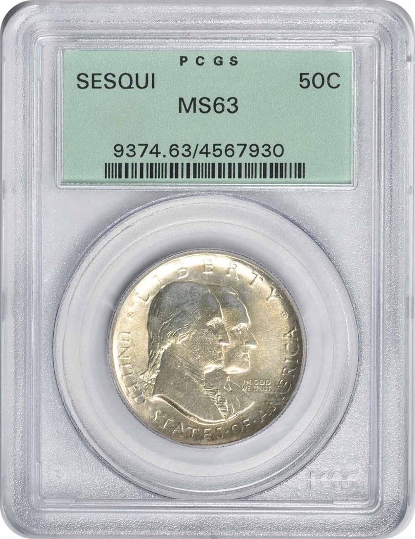 Sesquicentennial Commemorative Silver Half Dollar 1926 MS63 PCGS (1 of 1)