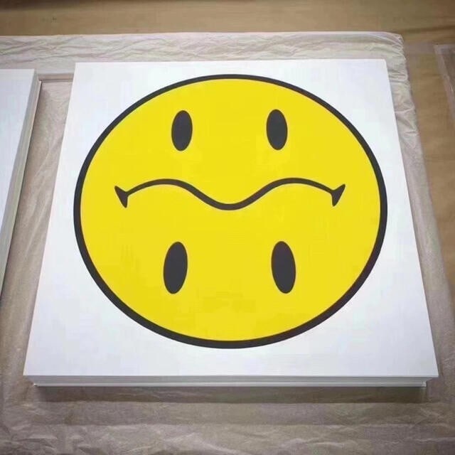 Takashi Murakami Smiley-kun ED100 zingaro kaikaikiki (1 of 2)