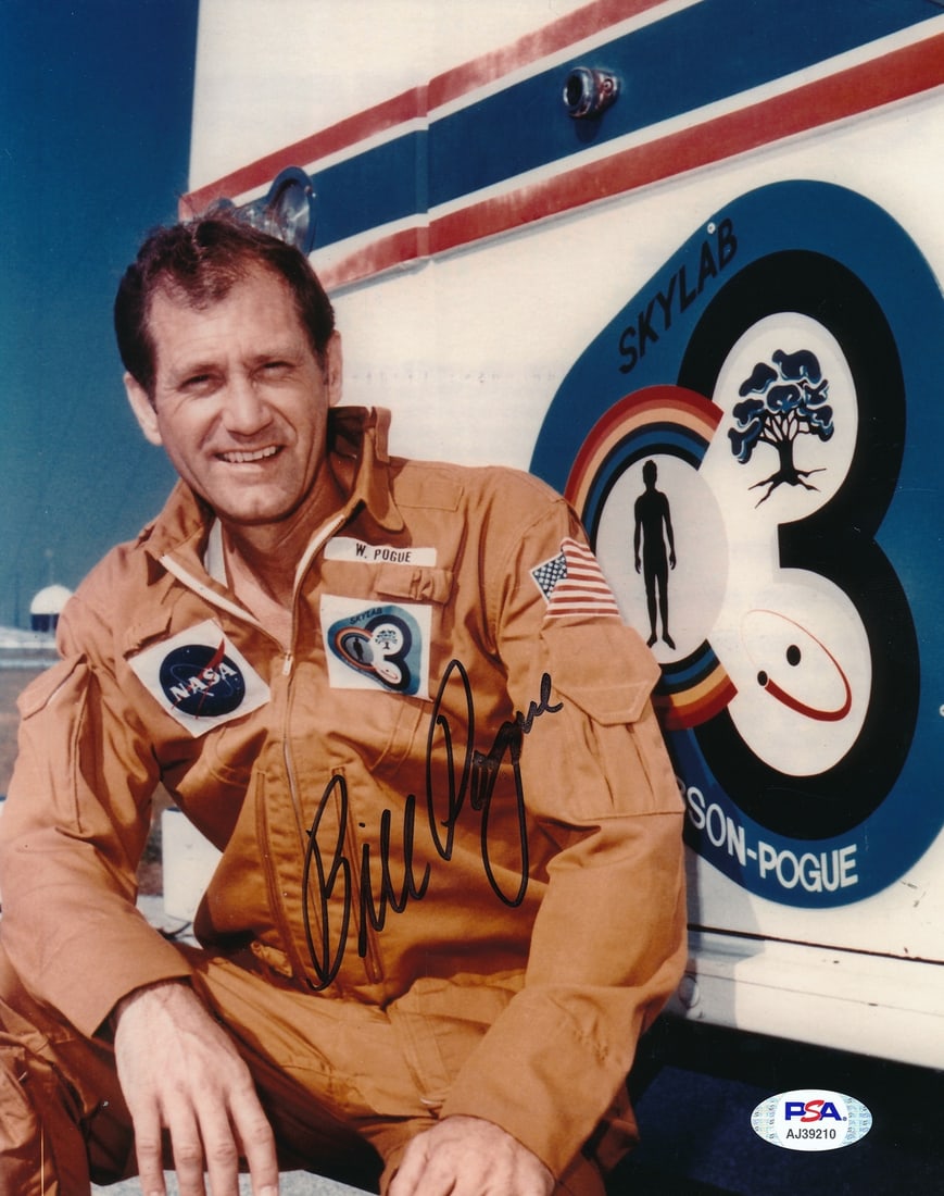 Bill Pogue NASA Skylab Signed/Autographed 8x10 Photo PSA/DNA 164266 (1 of 2)