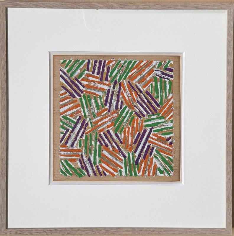 Jasper Johns/ Catalogue Cover edition for Brooke Alexander, Inc. New York (1 of 4)