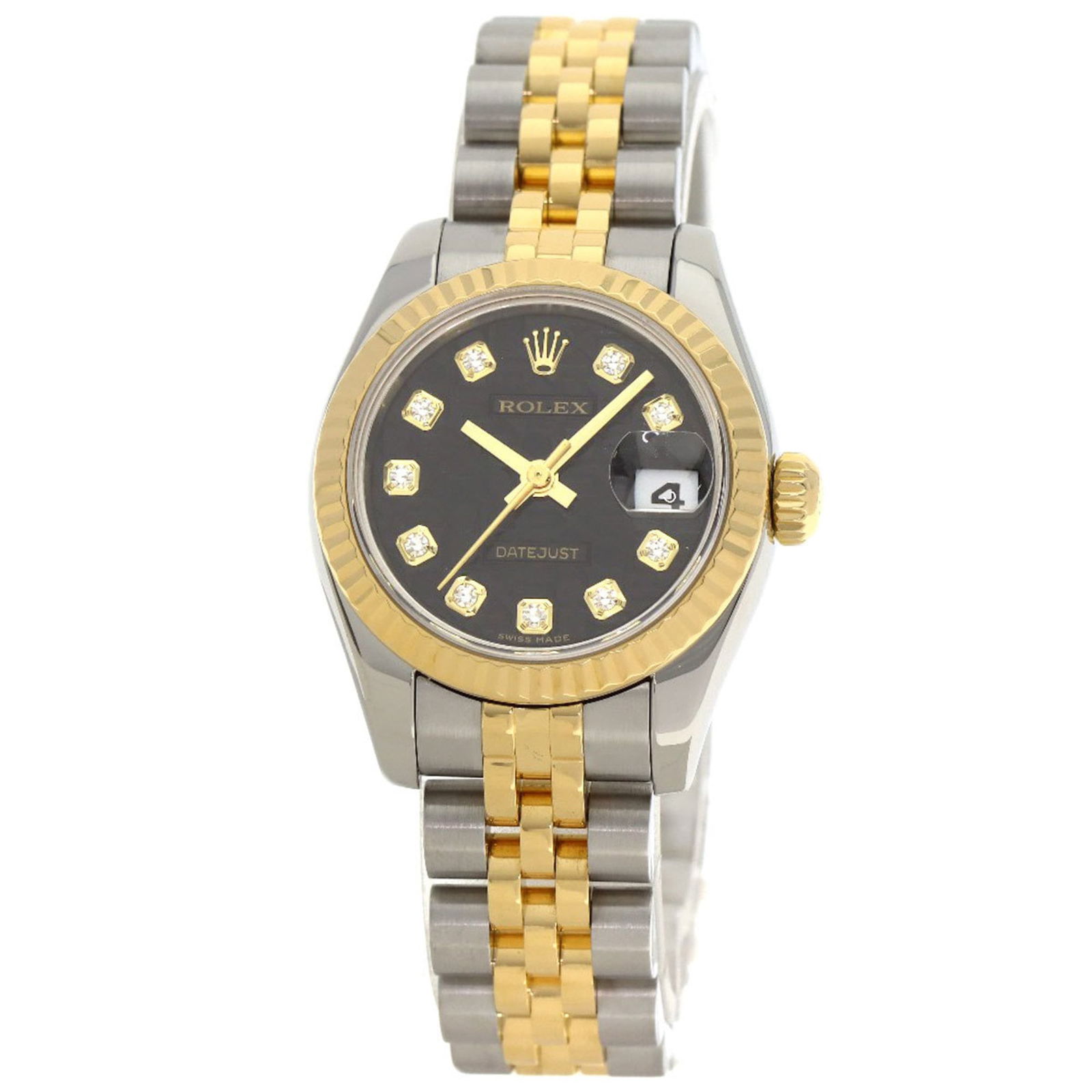 Rolex 179173G Datejust 10P Diamond Watch Stainless Steel/SSx18KYG/18KYG (1 of 20)