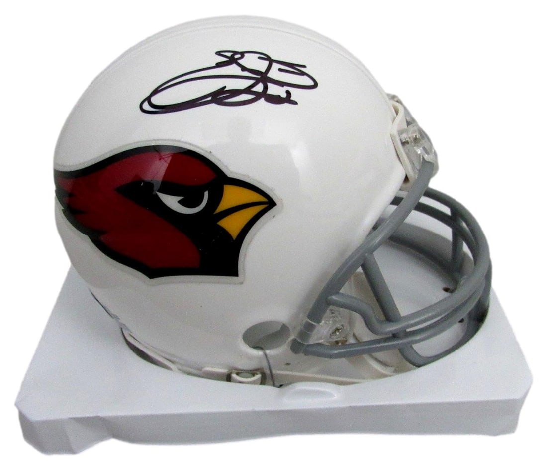 Emmitt Smith HOF Autographed Speed Mini Football Helmet Cardinals PROVA (1 of 5)