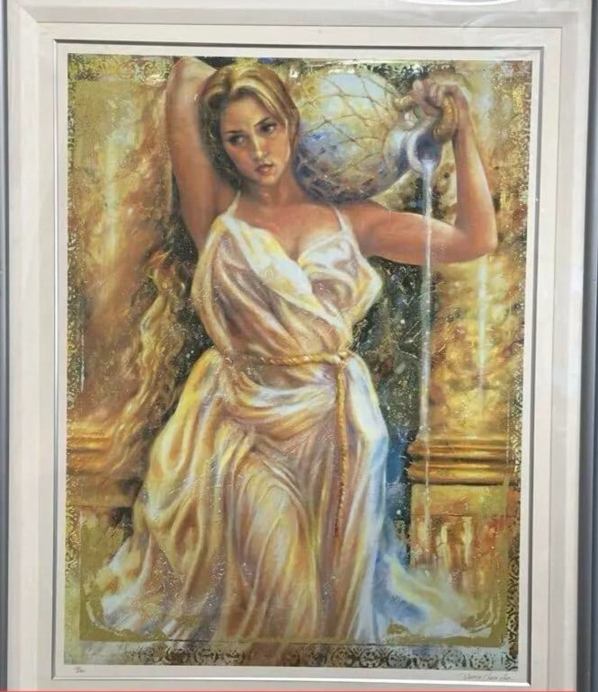 Janice Darr Cua Original Lithograph Limited Edition Signed "For You" Unframed (1 of 5)