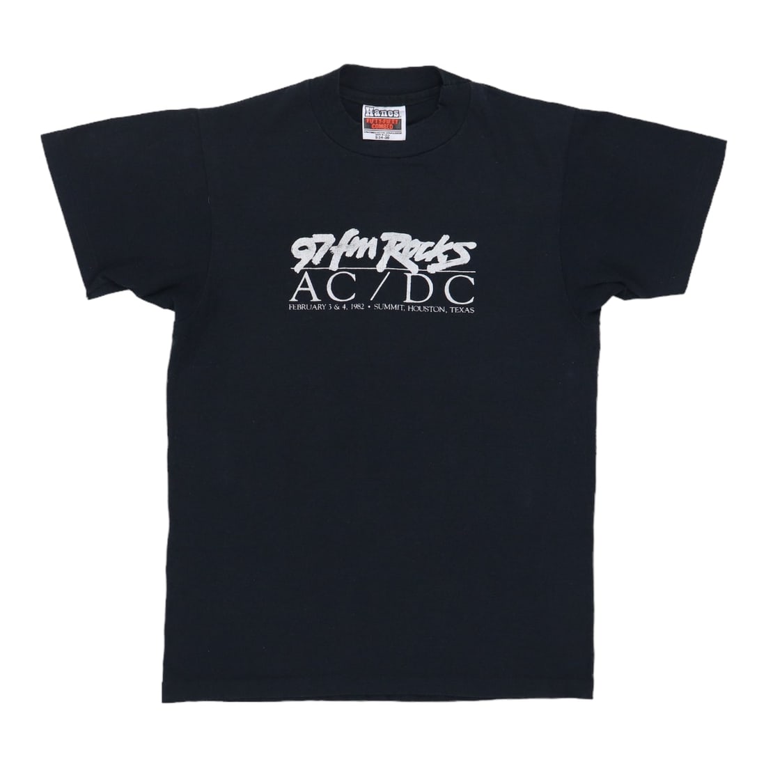 1982 ACDC Houston Texas Concert Shirt (1 of 4)