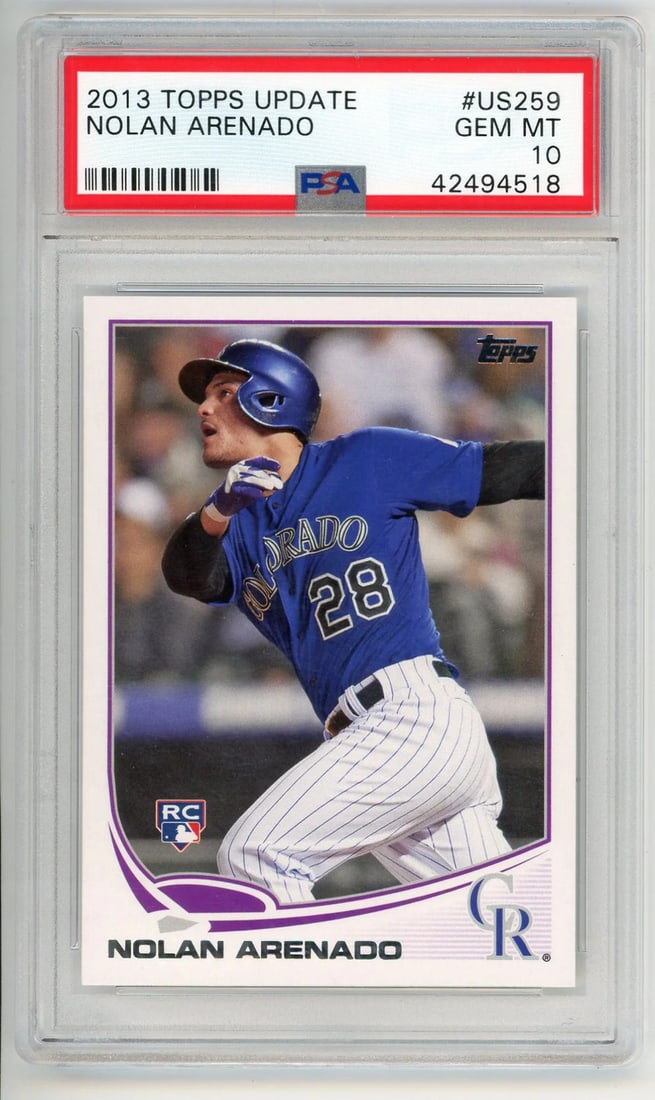 Nolan Arenado 2013 Topps Update #US259 PSA MT 10 (1 of 2)