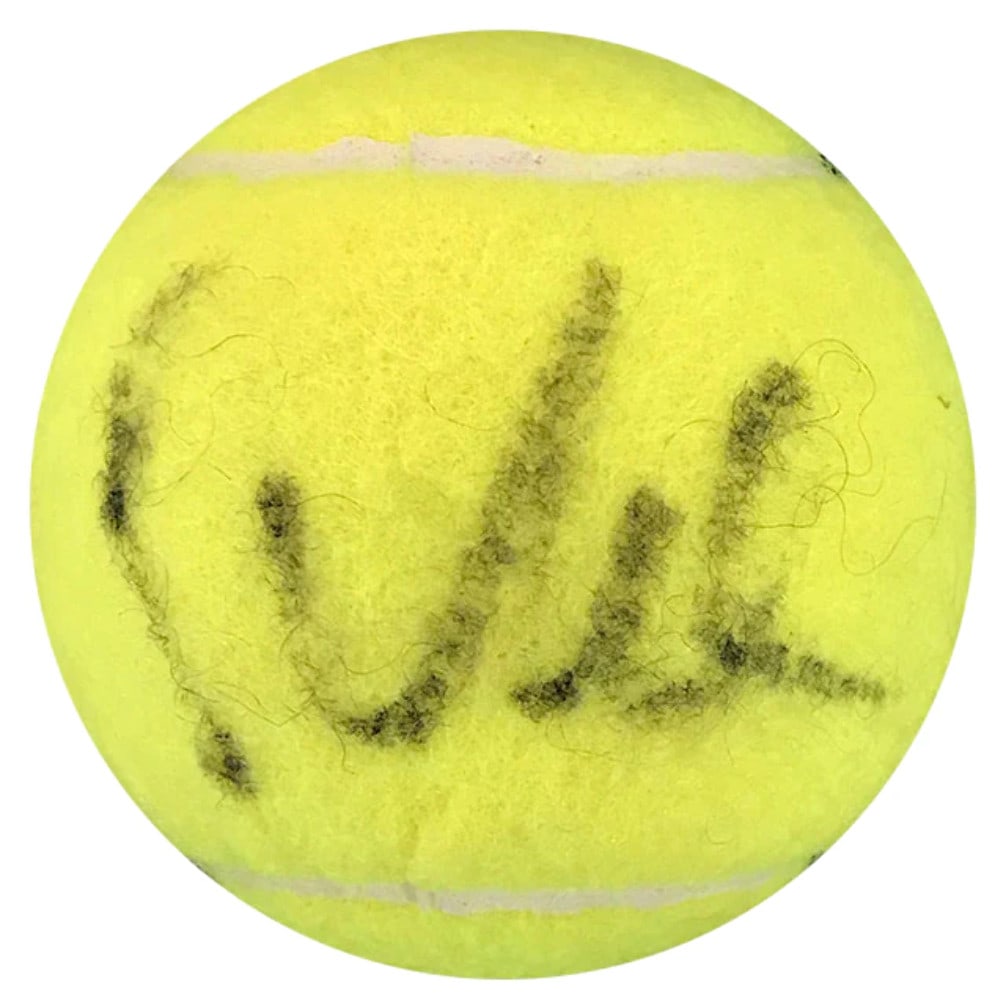 Svetlana Kuznetsova Autographed Wilson 1 Tennis Ball: Svetlana Kuznetsova Autographed Wilson 1 Tennis Ball Svetlana Kuznetsova autographed Wilson 1 tennis ball, signed in black sharpie on the back. Item Specifics: Svetlana Kuznetsova Autographed Wilson