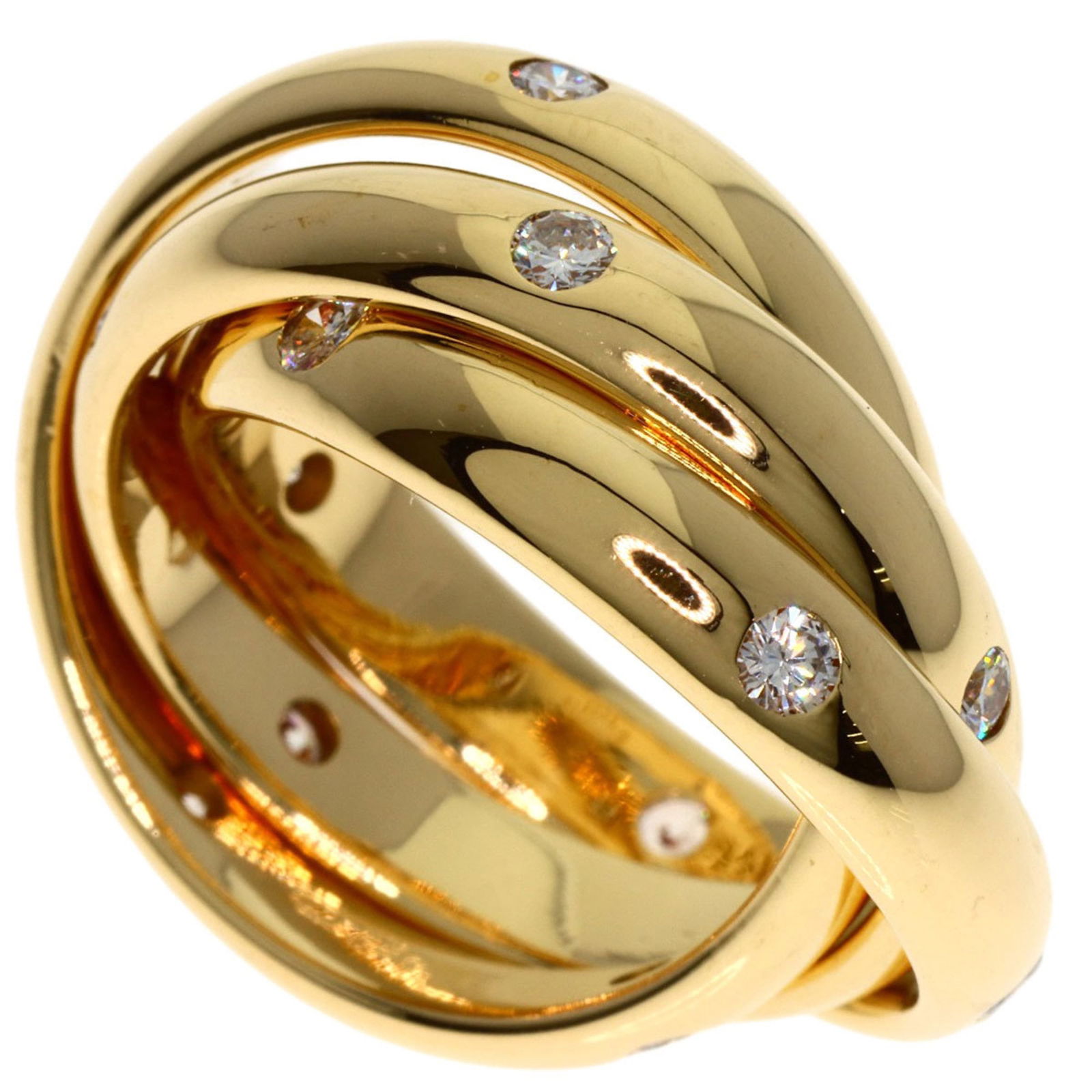 Yellow Gold Cartier Band Ring (1 of 12)