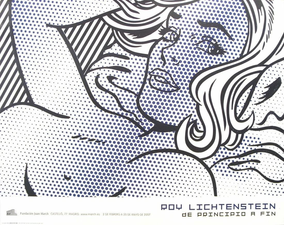 Seductive Girl Poster 26.75" x 33.75" by Roy Lichtenstein 2007 Pop Art: Seductive Girl Poster 26.75" x 33.75" by Roy Lichtenstein 2007 Pop Art 'Seductive Girl' is a 2007 offset lithograph poster by artist Roy Lichtenstein, measuring 26.75" x 33.75". The piece is in near m