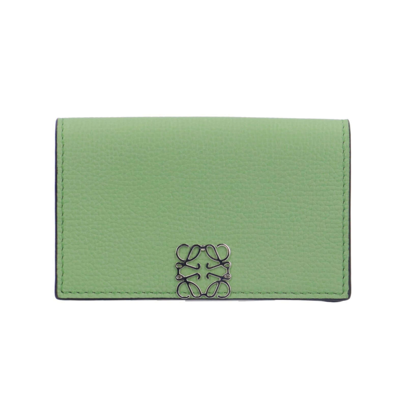 Loewe Leather Card Case: Loewe Leather Card Case Loewe Leather Card Case in green and khaki, used but in very good condition with minor signs of wear. Item Specifics: Brand: Loewe Type: Card Case Gender: Women Color: Green, K