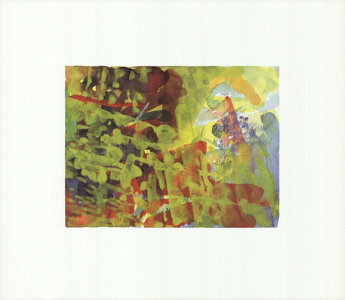 GERHARD RICHTER IBM Offset Lithograph 19.75" x 22.75" 1987 C (G.EL.2 18.1.1984) (1 of 14)