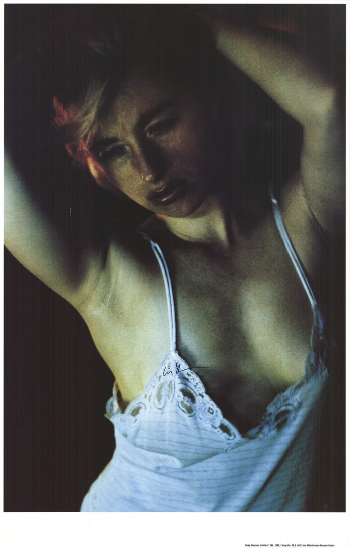CINDY SHERMAN Untitled Still #103 SIGNED Offset Lithograph 39.75" x 25.5" 1982 (1 of 5)