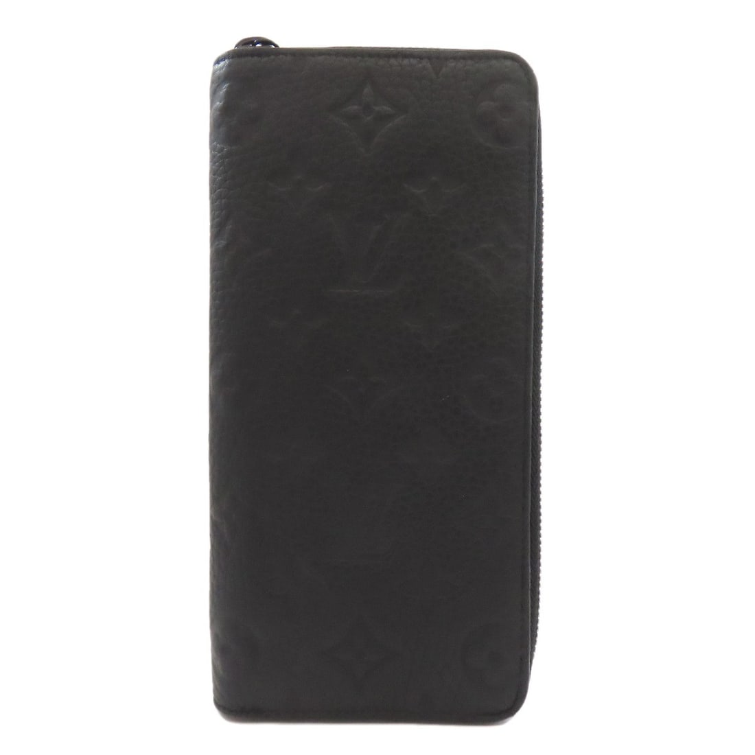 LOUIS VUITTON M69047 Zippy Vertical Long Wallet with Coin Pocket: LOUIS VUITTON M69047 Zippy Vertical Long Wallet with Coin Pocket This Louis Vuitton Zippy Vertical long wallet with a coin pocket is made of black empreinte leather and is originating from France. 