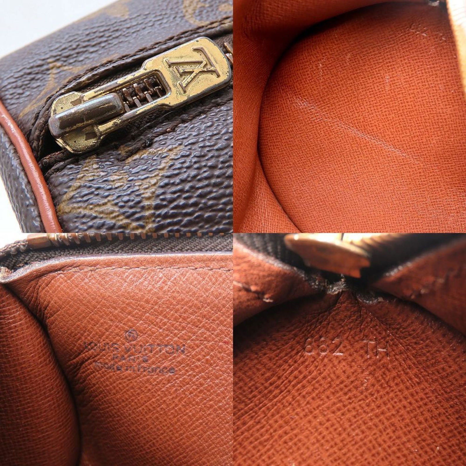 Canvas Handbag Louis Vuitton - 8