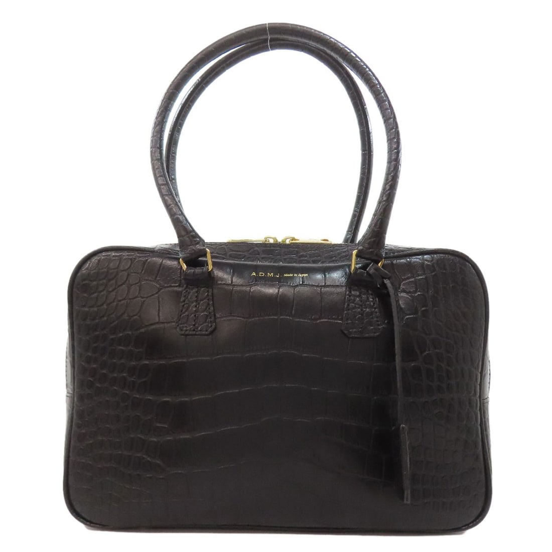 ADMJ Leather Embossing Tote Bag (1 of 17)