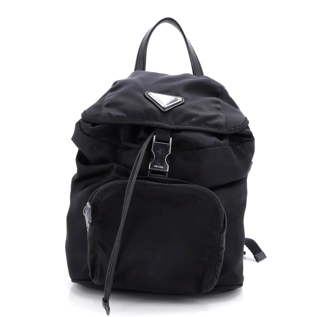 Prada Small Tessuto Single Buckle Pocket Backpack (1 of 5)
