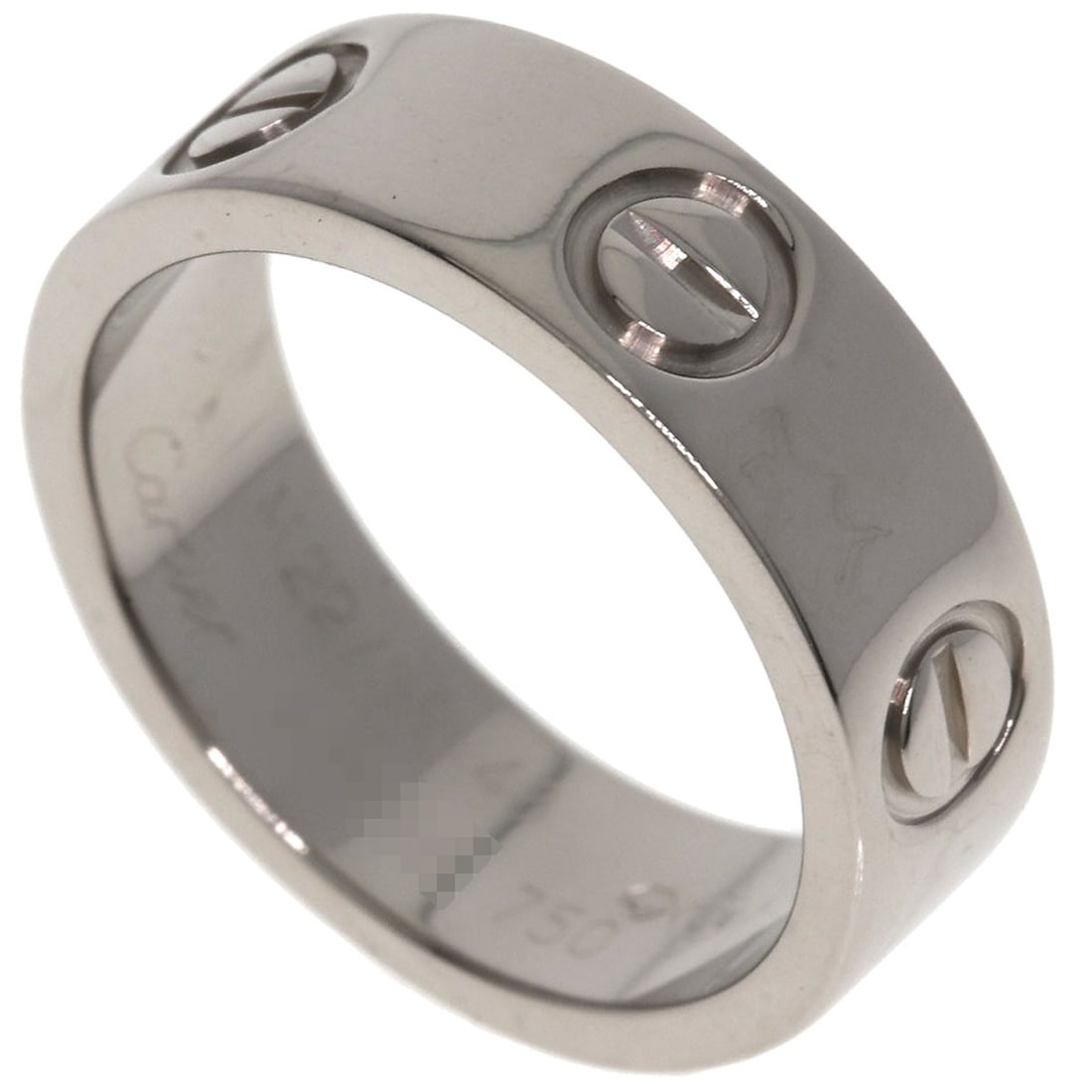 CARTIER love ring #48 K18 White Gold (1 of 5)