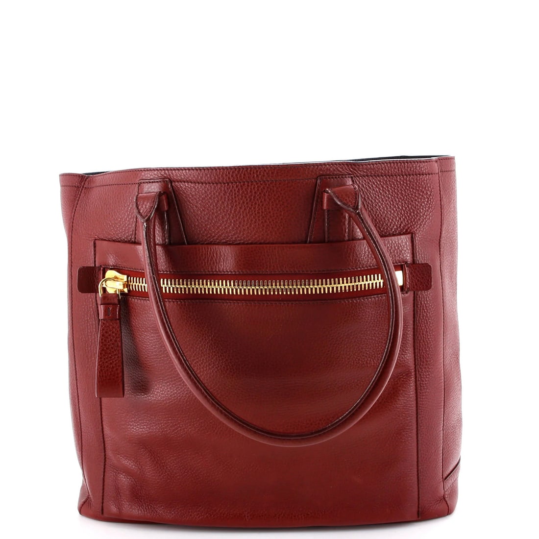 Large Pebbled Leather Summer Tote Tom Ford (1 of 6)