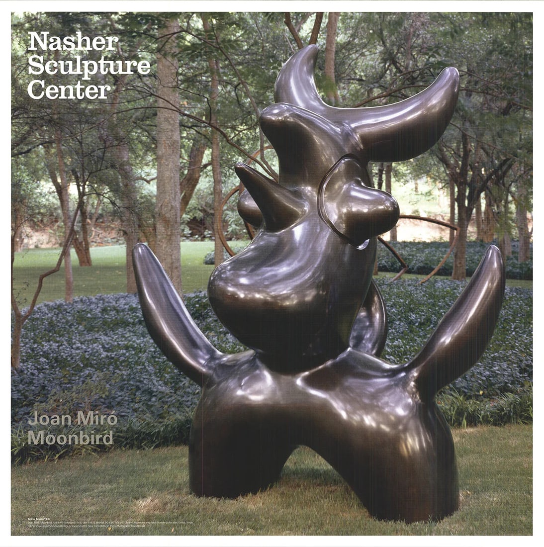 Moonbird by Joan Miro 24" x 24" Offset Lithograph 2003 Modernism: Moonbird by Joan Miro 24" x 24" Offset Lithograph 2003 Modernism Moonbird, an offset lithograph by Joan Miro from 2003, measures 24 x 24 inches and is in mint condition; edition size is 300. Item Spec