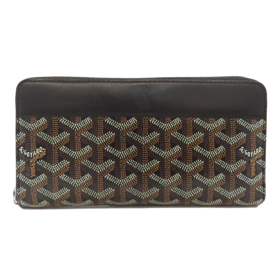 GOYARD Long Wallet with Coin Pocket Herringbone Pattern PVC (1 of 20)
