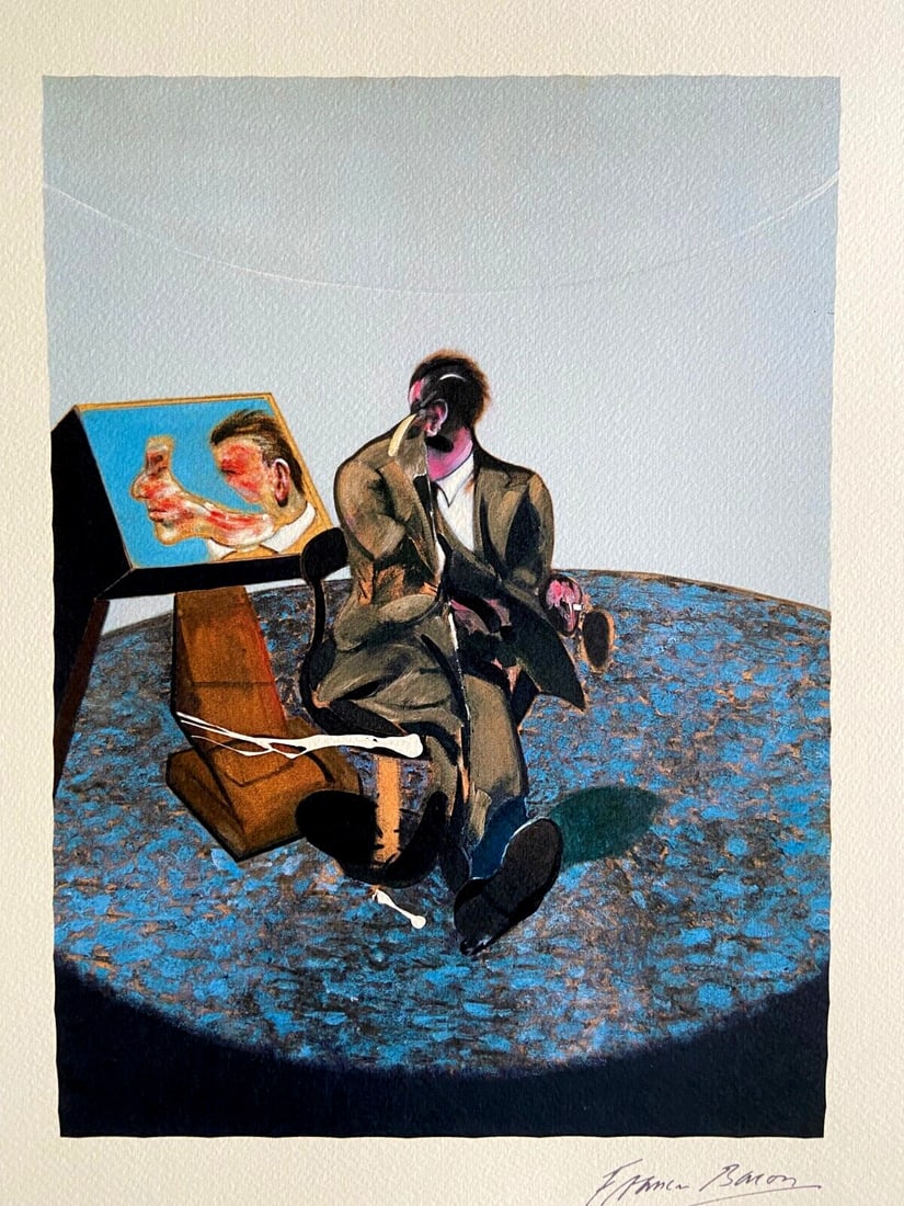 Francis Bacon Lithograph Signed COA Limited To 500 Met Museum (1 of 7)
