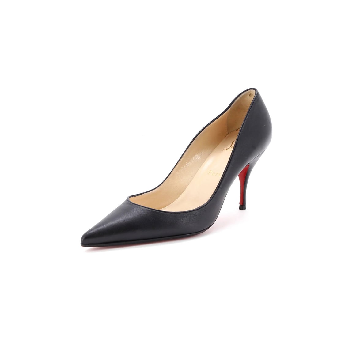 Christian Louboutin Women's 70 Leather Decollete 554 Pumps (1 of 5)
