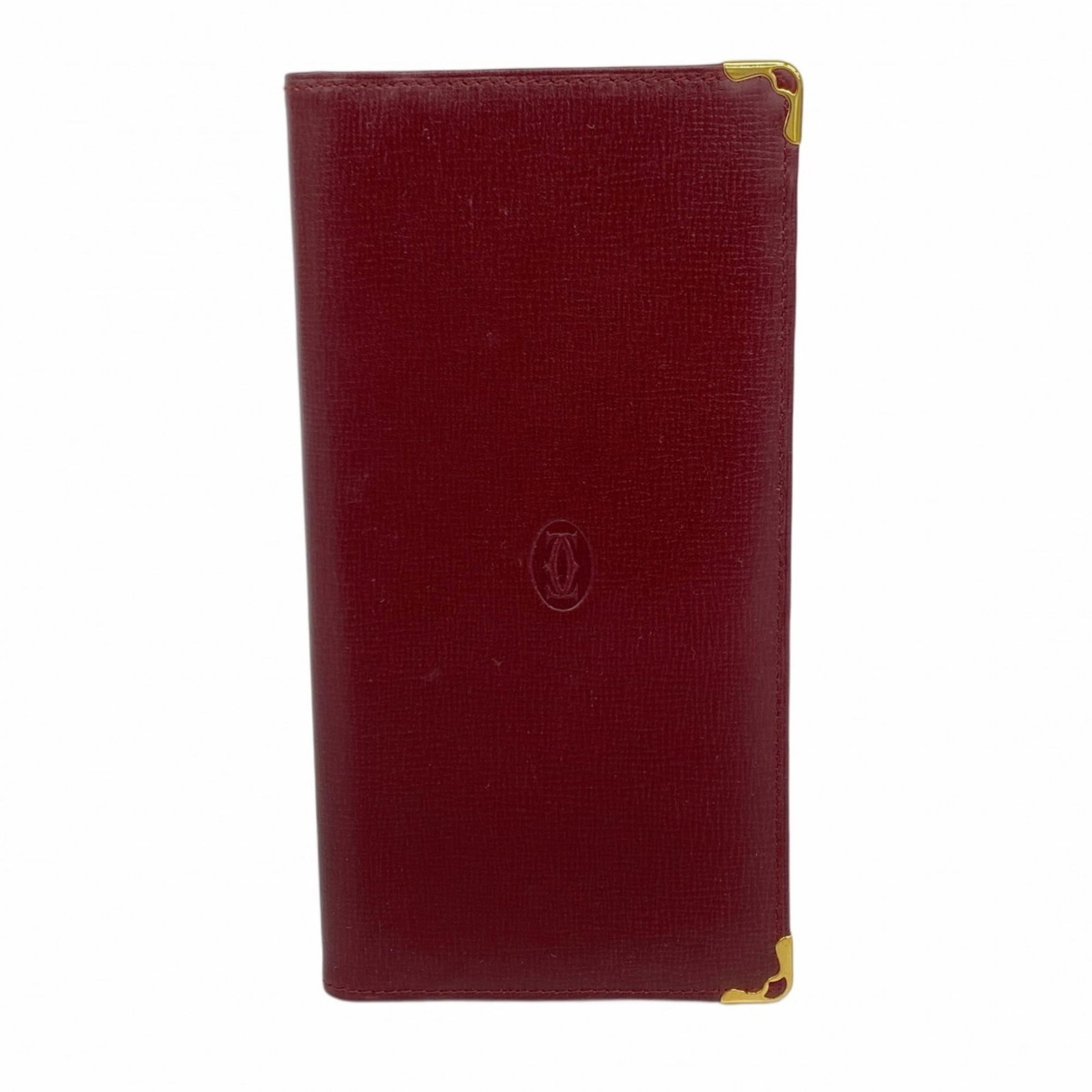 Leather Bi-Fold Long Bill Wallet by Cartier (1 of 9)