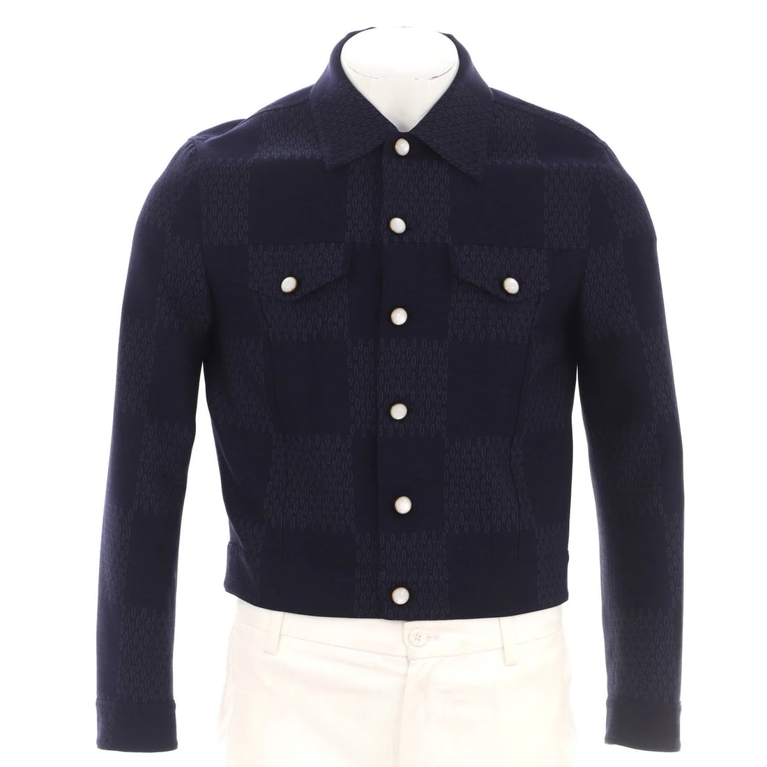 Marque Louis Vuitton Men's Tailored Button Up Trucker Jacket Limited Edition (1 of 4)