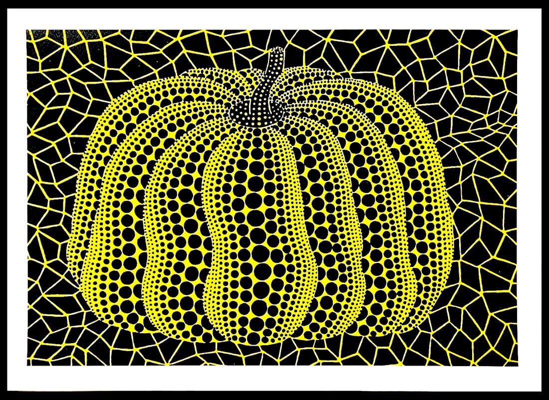 Yayoi Kusama Lithograph Mori Museum Limited Edition COA Numbered to 200 (1 of 11)