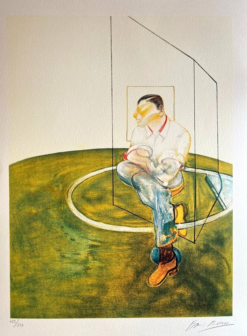 Francis Bacon Lithograph COA Signed, Limited to 275Ex (1 of 9)