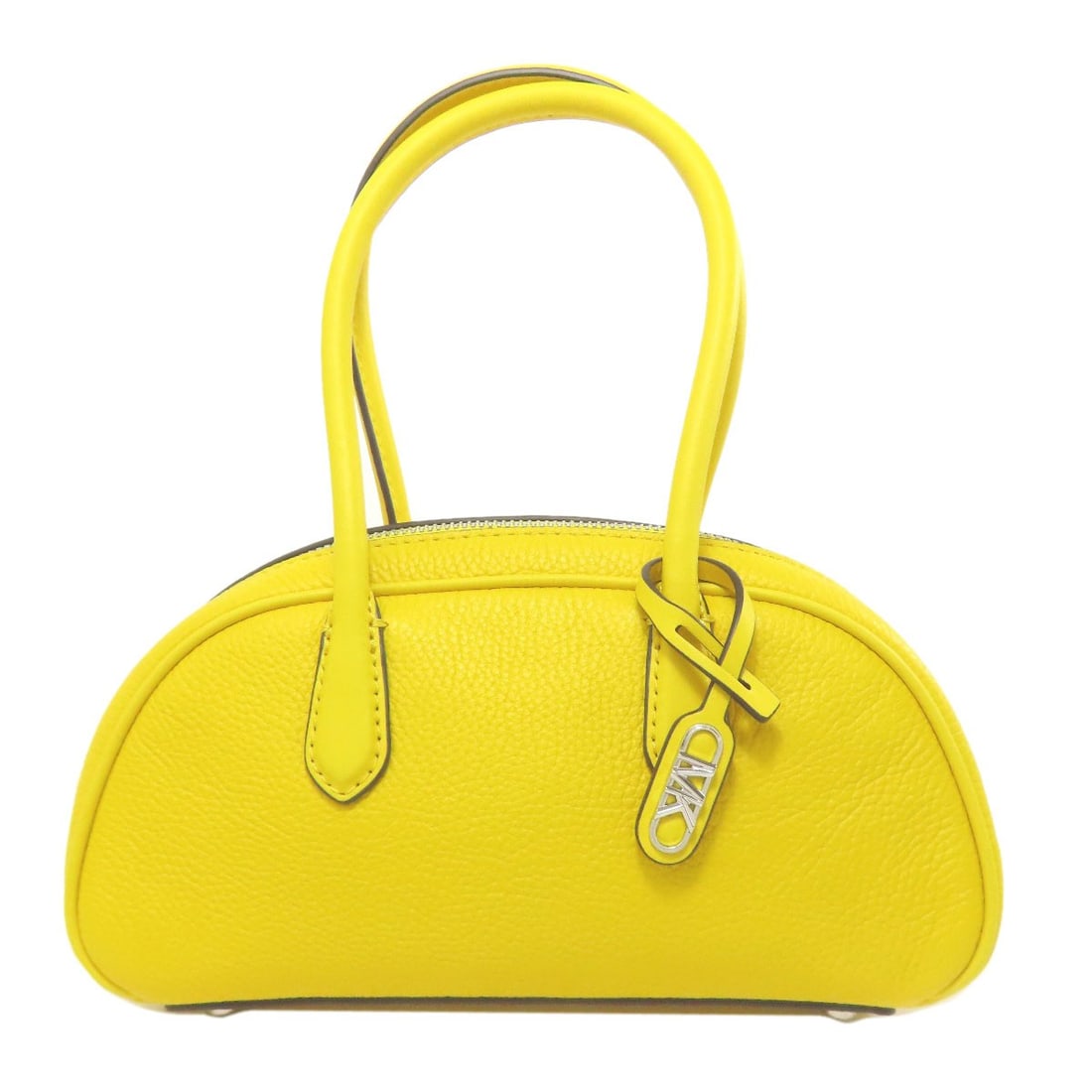 Michael Kors Leather Lulu Handbag: Michael Kors Leather Lulu Handbag Michael Kors yellow leather handbag, showcasing a stylish design suitable for everyday use. Item Specifics: Brand: Michael Kors Style: Handbag Exterior Material: Leat