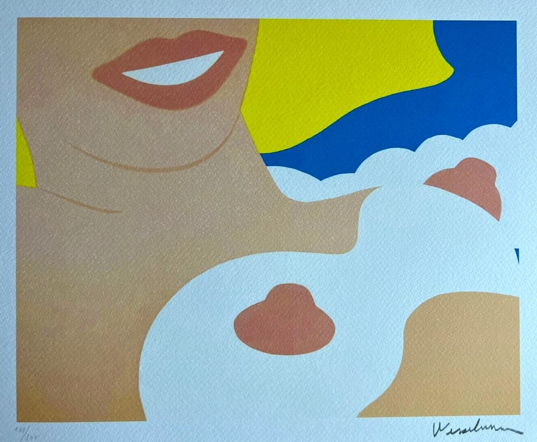 Ex Tom Wesselmann Lithograph COA Signed op Numbered Limited 300 (1 of 8)