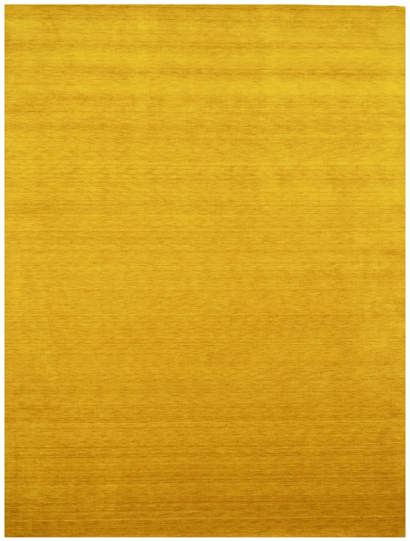 Carpet Solid Design Hand-Loomed 9X12 Gabbeh Wool Rug Oriental Home Decor: Carpet Solid Design Hand-Loomed 9X12 Gabbeh Wool Rug Oriental Home Decor This handmade Gabbeh wool rug measures 9'1" x 11'11" and features a solid marigold color, designed for modern decor, and includ
