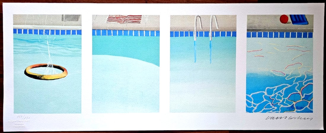 Lithograph David Hockney (1 of 10)
