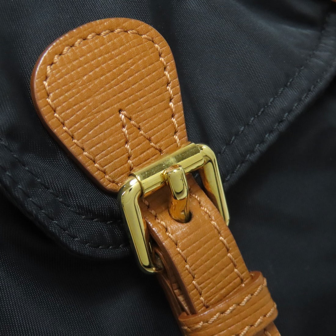 Burberry Logo Nylon Leather Backpack Daypack - 10