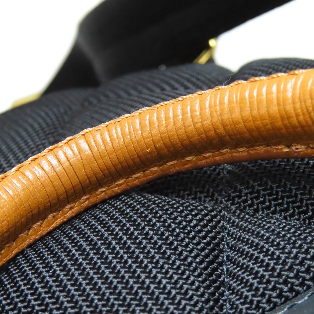 Burberry Logo Nylon Leather Backpack Daypack - 15