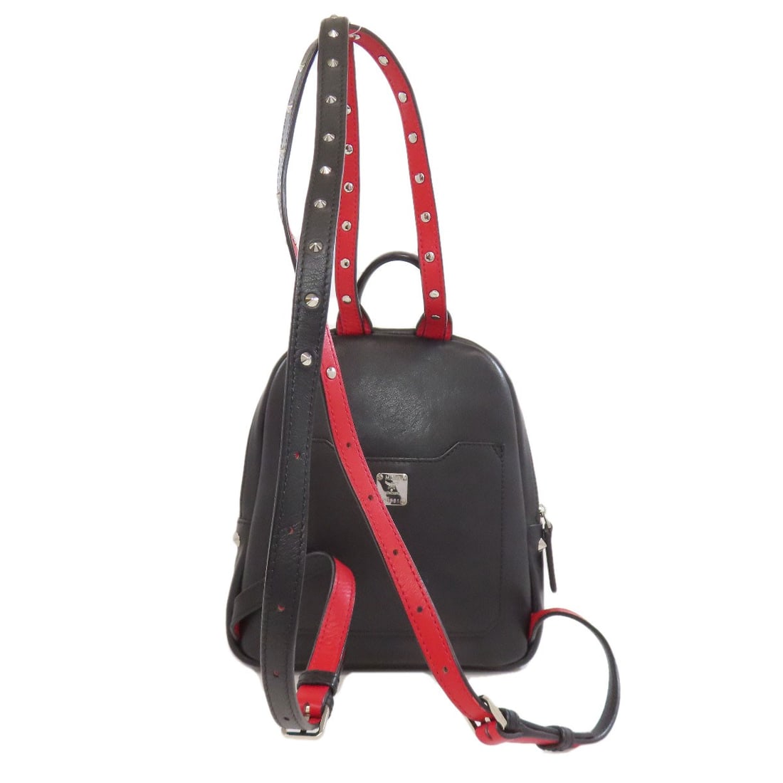 MCM Leather Studs Daypack Backpack - 2