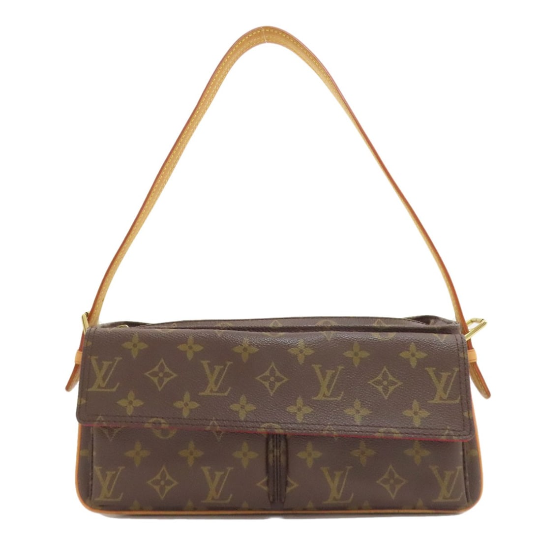 LOUIS VUITTON M51164 Monogram Canvas Viva Cit MM Shoulder Bag: LOUIS VUITTON M51164 Monogram Canvas Viva Cit MM Shoulder Bag LOUIS VUITTON Monogram Canvas Viva Cit MM shoulder bag, crafted from signature monogram canvas. This stylish accessory represents the