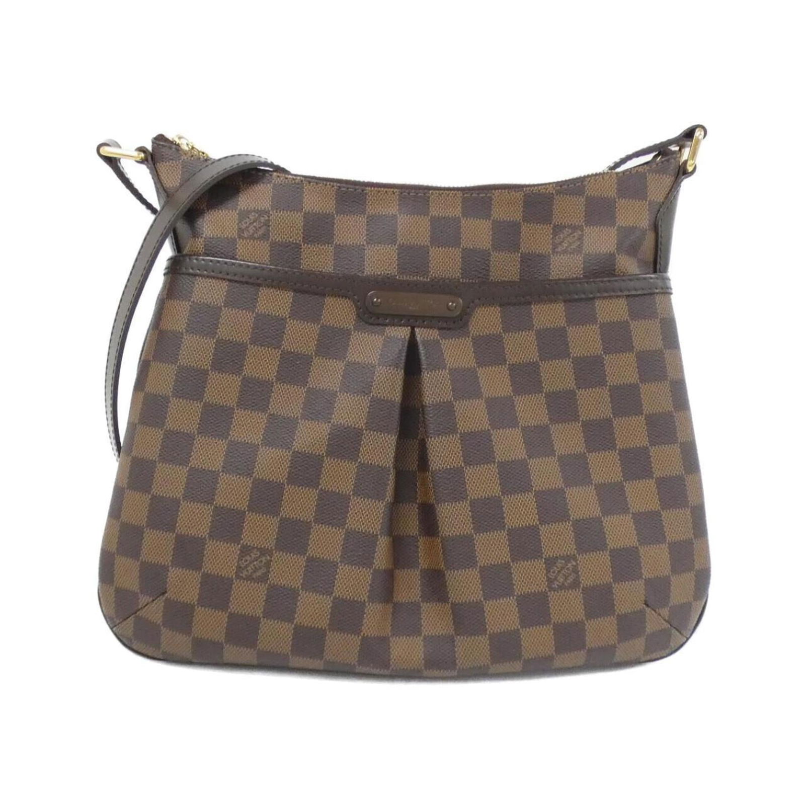 Louis Vuitton Coated Canvas Shoulder Bag: Louis Vuitton Coated Canvas Shoulder Bag The Louis Vuitton Shoulder Bag is made of coated canvas in Damier Eb?ne, suitable for women and in very good used condition with minimal traces of usage. 