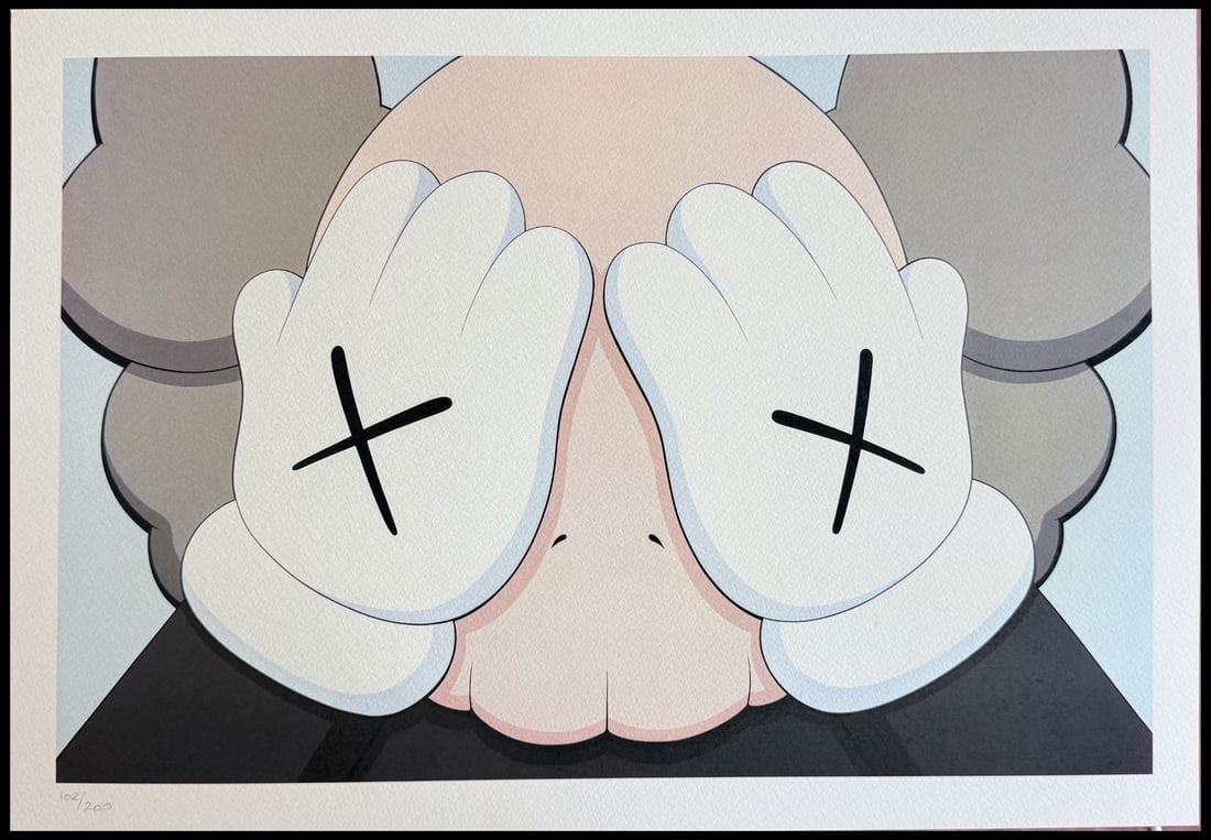 Kaws Limited Edition Lithograph COA Mori Art Museum 200 Ex (1 of 8)