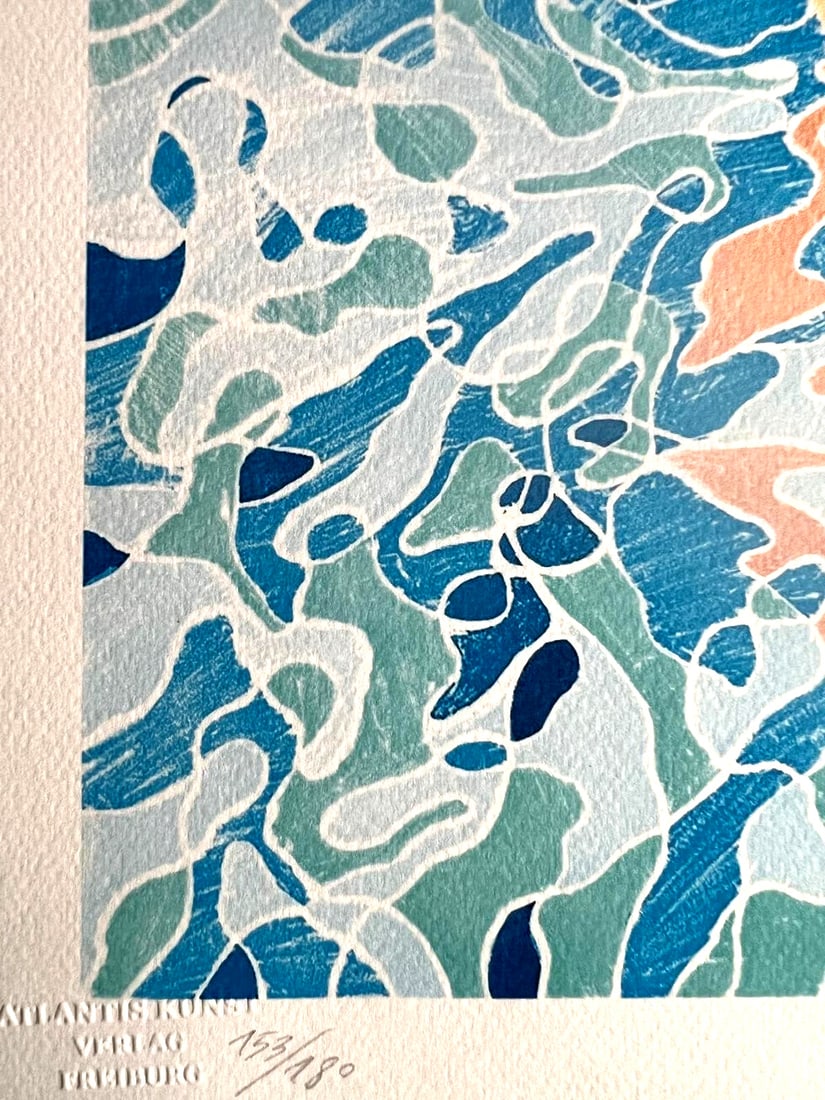 Signed David Hockney Lithograph with COA - 6