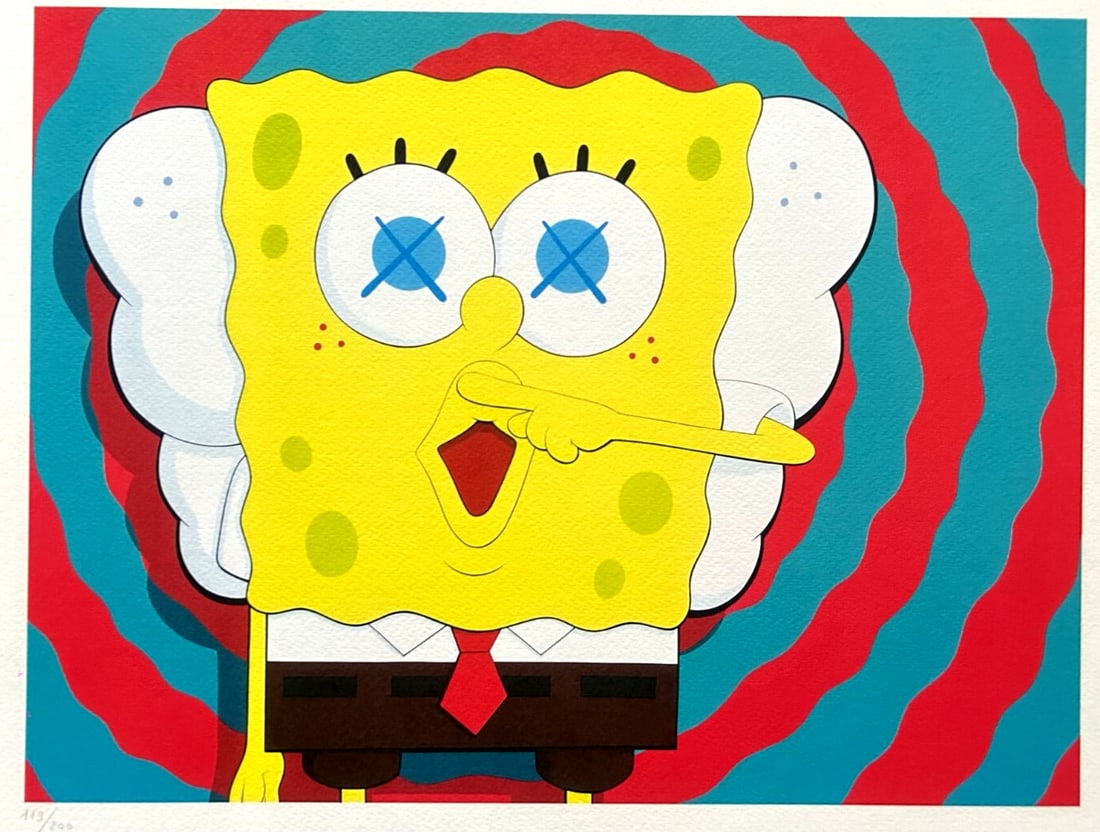 Museum Kaws Lithograph COA Numbered Limited Certified Mori Art (1 of 9)