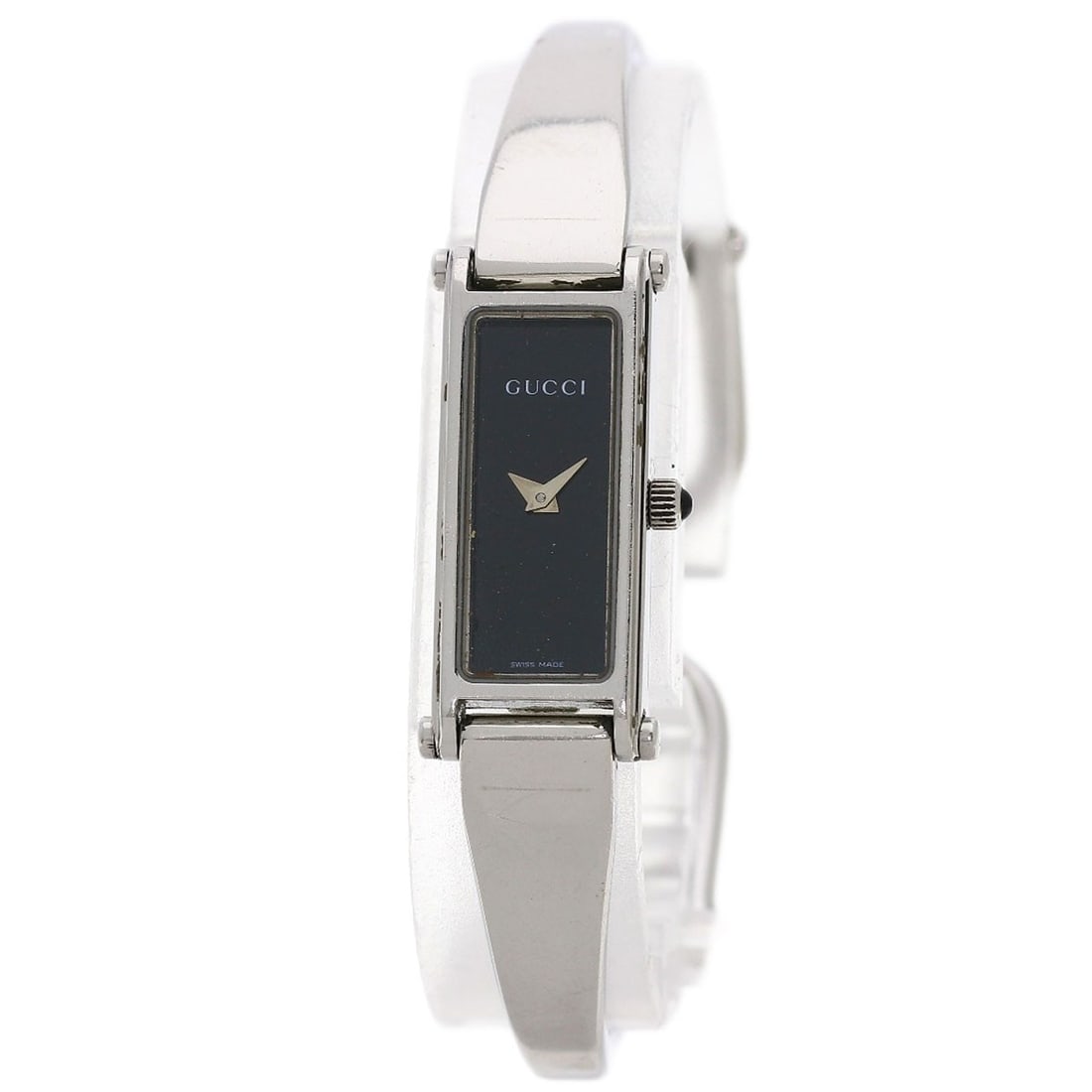GUCCI 1500L Stainless Steel Watches: GUCCI 1500L Stainless Steel Watches GUCCI 1500L stainless steel wristwatch features an analog display with quartz movement and fits a wrist size of 6.30 inches. Item Specifics: Brand: GUCCI Style: