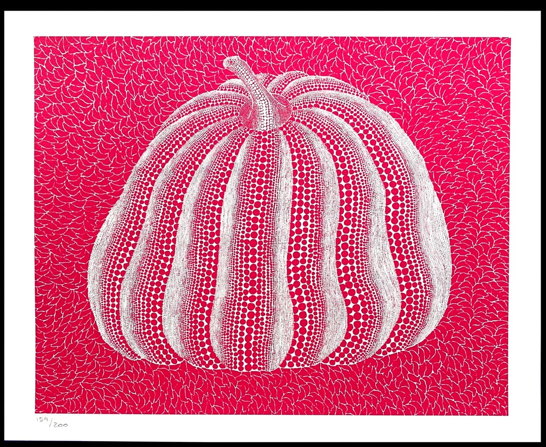 200 Yayoi Kusama Lithograph Mori Museum COA Numbered Limited To (1 of 11)