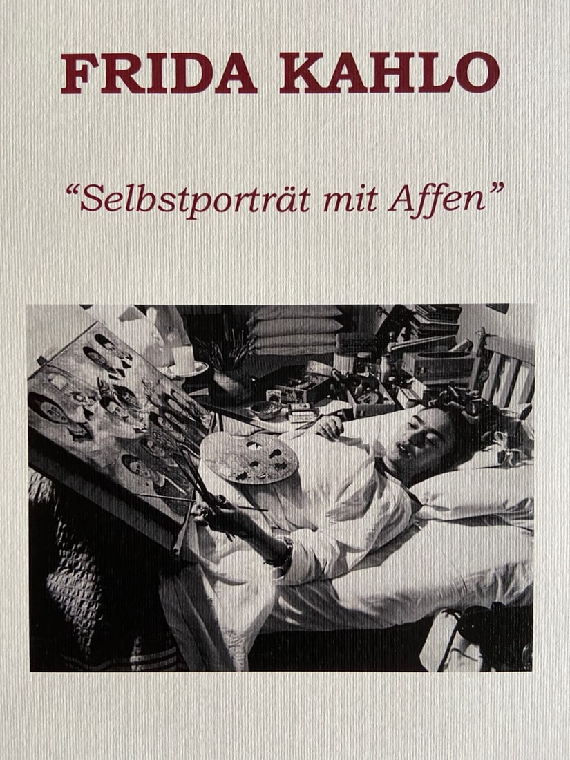 Limited Numbered Lithograph Frida Kahlo Pencil Signed - 9