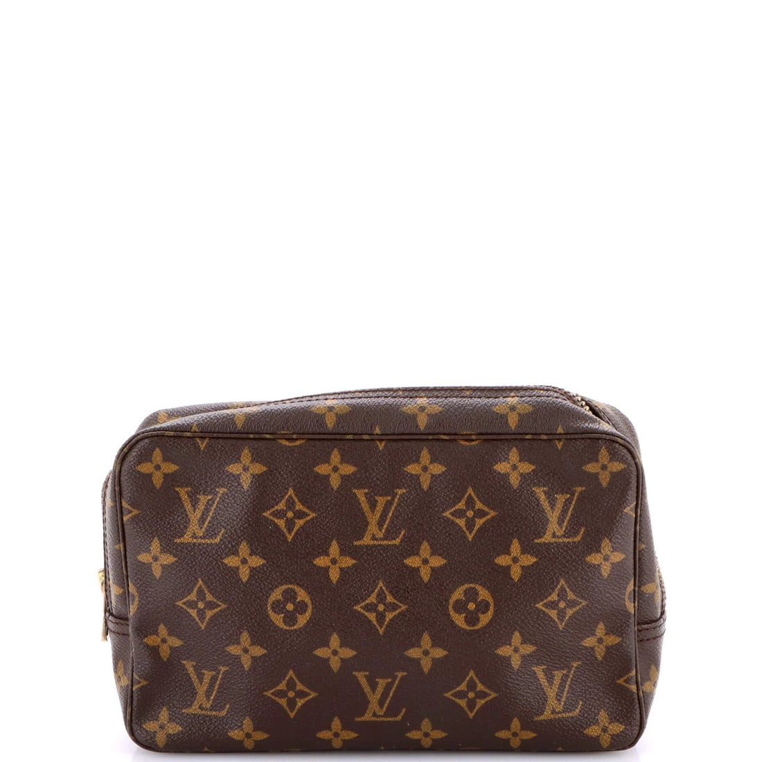 Louis Vuitton Monogram Canvas Trousse Toiletry Pouch 23: Louis Vuitton Monogram Canvas Trousse Toiletry Pouch 23 Jim Carrey lithograph titled "No Vacancy", measuring 30 x 41 cm, signed on the slab, with 200 hand numbered specimens. Item Specifics: Brand: