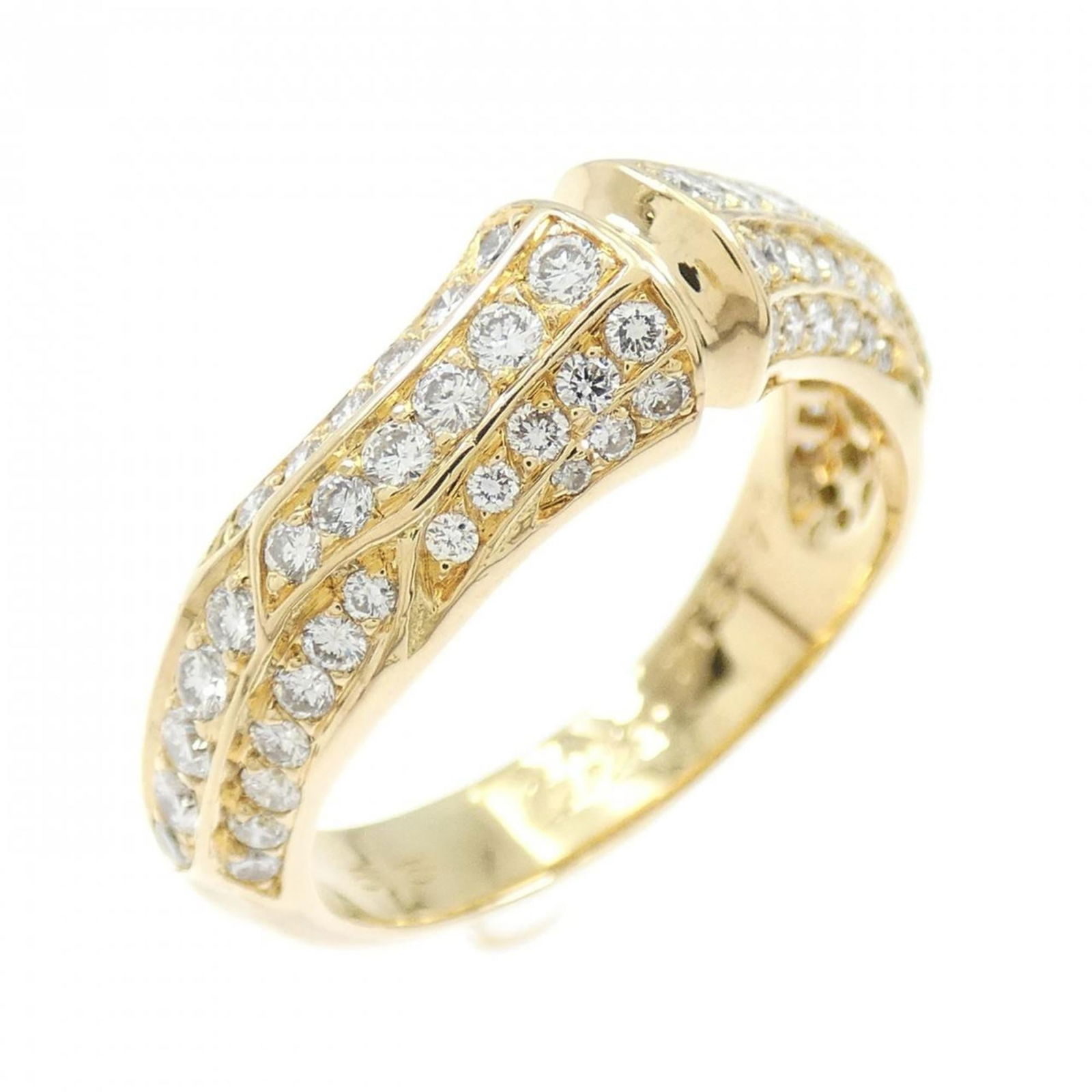 Cartier 18K Yellow Gold Band Ring (1 of 5)
