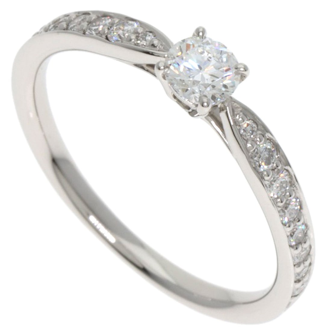 TIFFANY&Co. Platinum PT950 Harmony Diamond Ring (1 of 8)