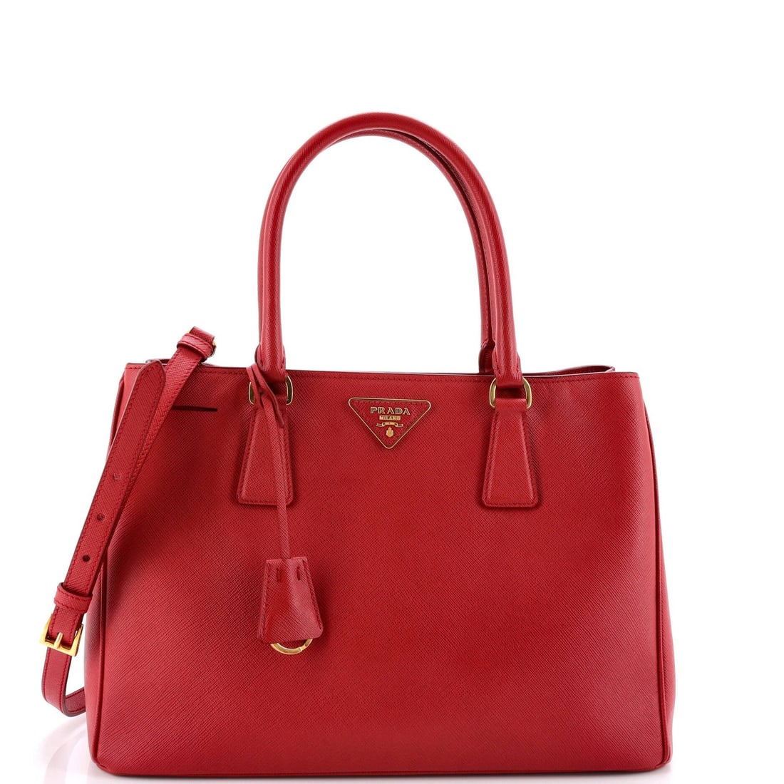 Prada Medium Gardener's Tote Saffiano Leather (1 of 6)