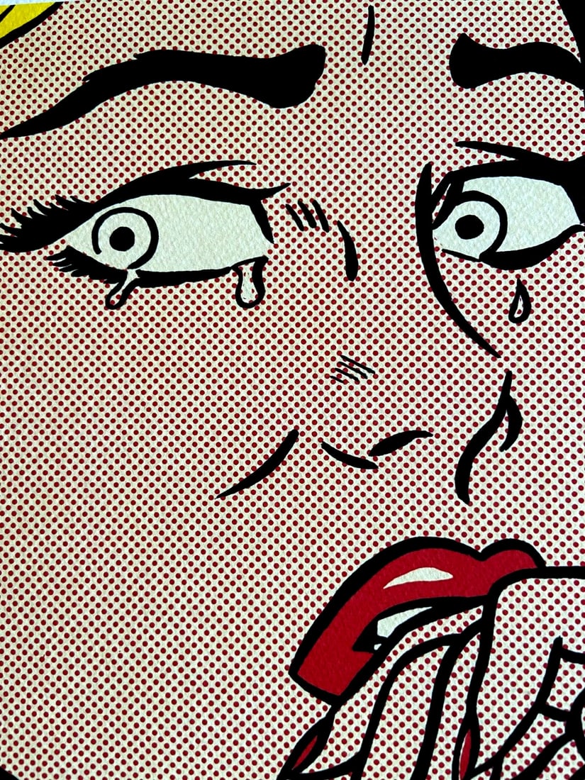 Roy Lichtenstein Lithograph Signed Numbered COA Limited - 4