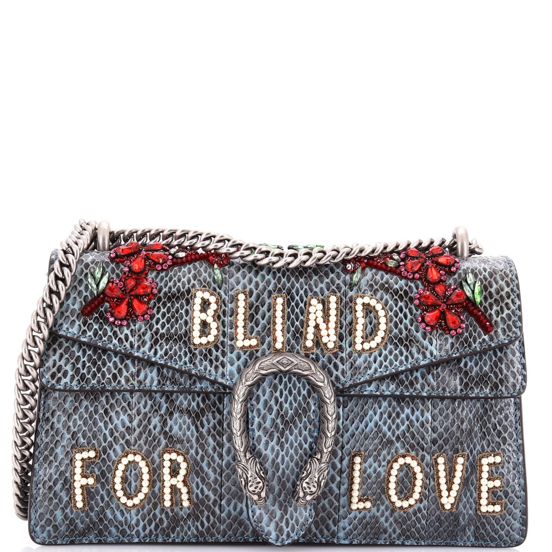 Small Gucci Dionysus Bag Embellished Python (1 of 5)